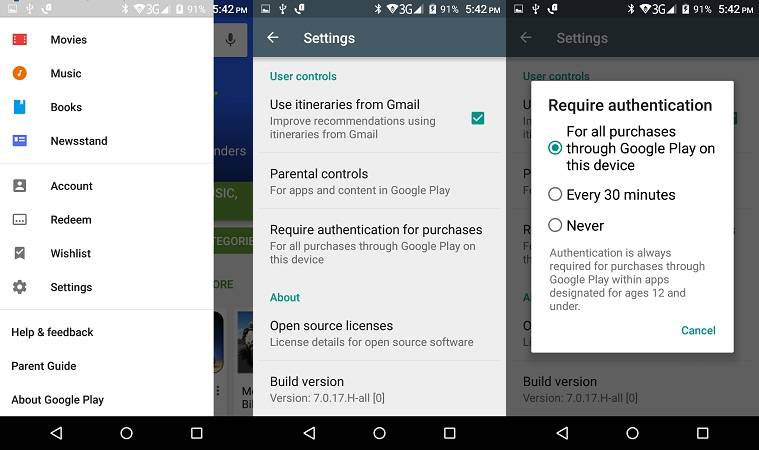 google-play-password
