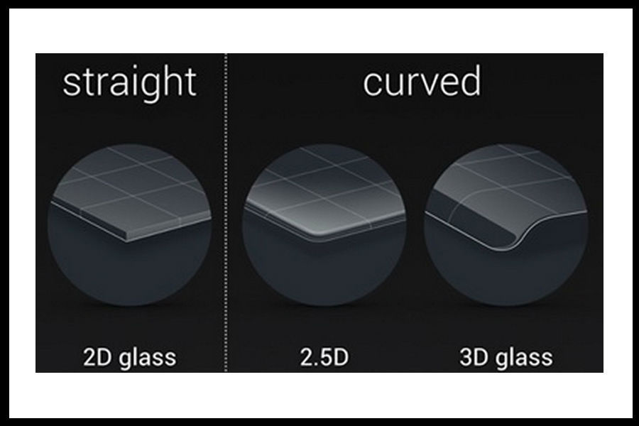 what is 2.5 d curved glass and how is beneficial