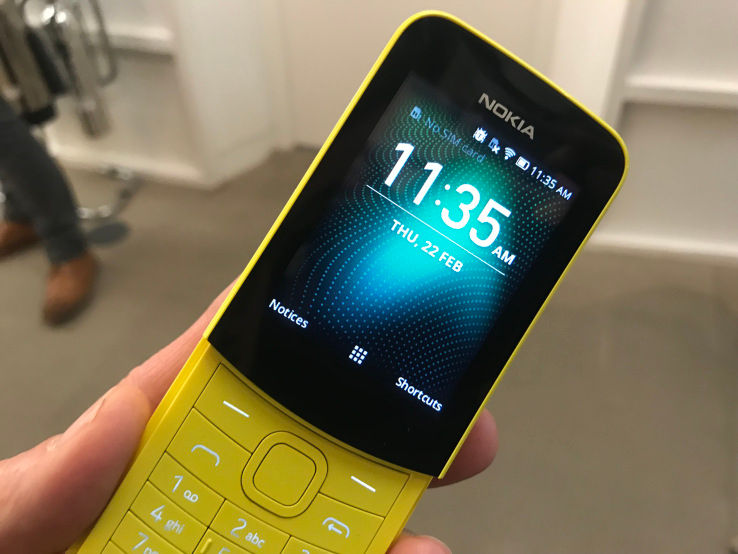 Nokia 8110 4g slider feature phone launched