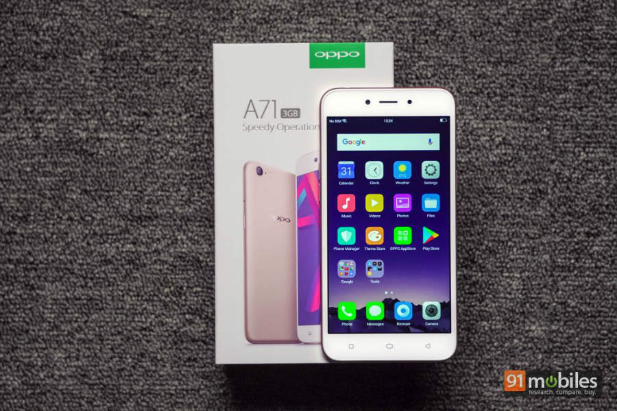 First look oppo a71 in hindi