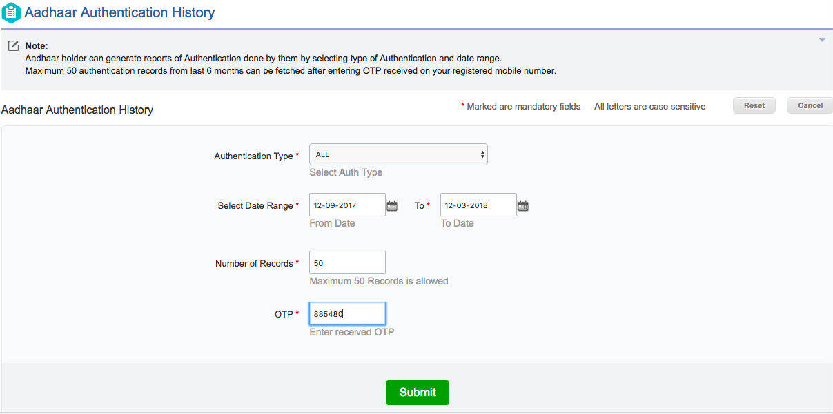 how-to-see-services-link-with-aadhar-card