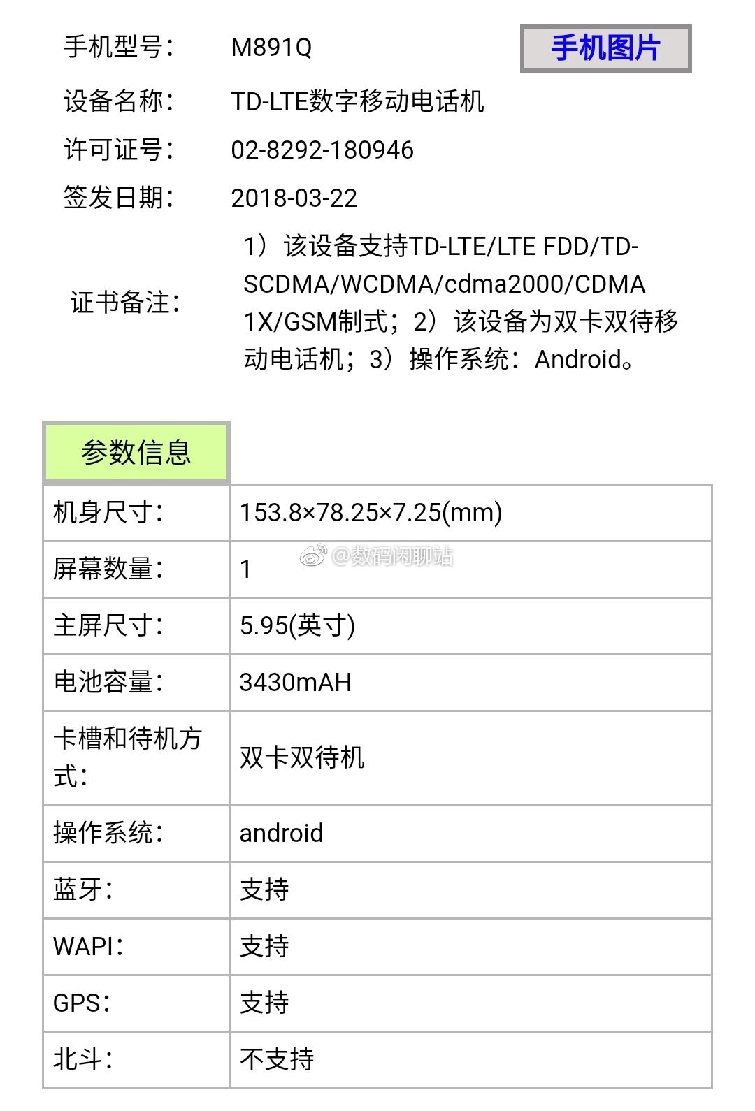 meizu m871 m881 and m891 spechs leak from ministry of industry and information technology