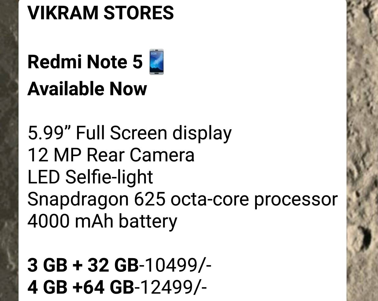 redmi-note-5-offline
