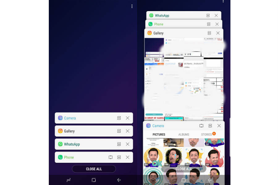 सैमसंग गैलेक्सी एस9 प्लस के कैमरे की तस्वीर