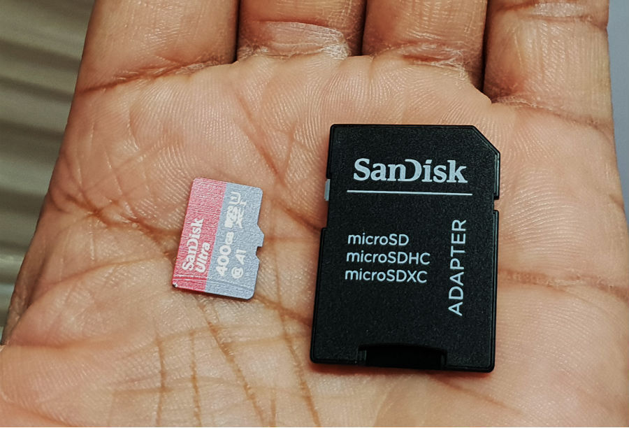 सैनडिस्क 400जीबी माइक्रोएसडी कार्ड रिव्यू