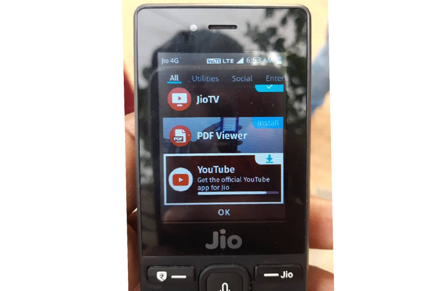 jiophone-youtube