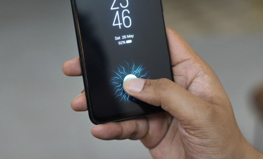 samsung galaxy a90 a70 a50 in display fingerprint sensor smartphone in hindi