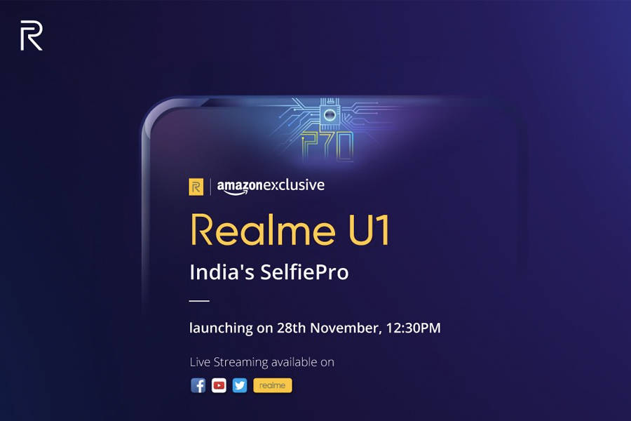 realme-u1-to-launch-in-india-on-28-november-amazon-exclusive-with-mediatek-helio-p70-in-hindi