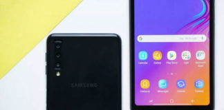 samsung galaxy a7 2018 android pie update wifi certification feature specifications price in hindi