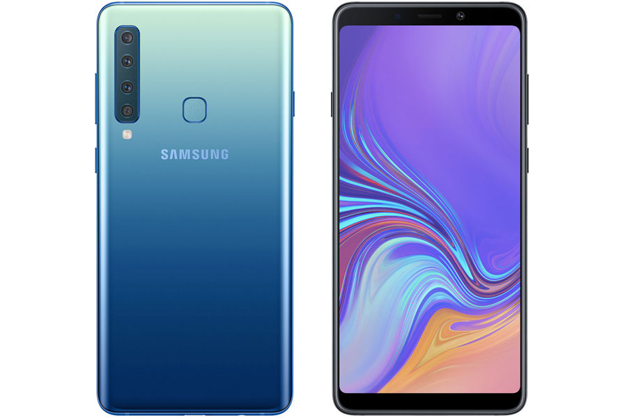 samsung galaxy a9 quad rear camera smartphone feature specifications in hindi