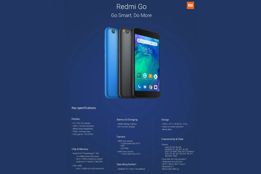 redmi-go-full-specs
