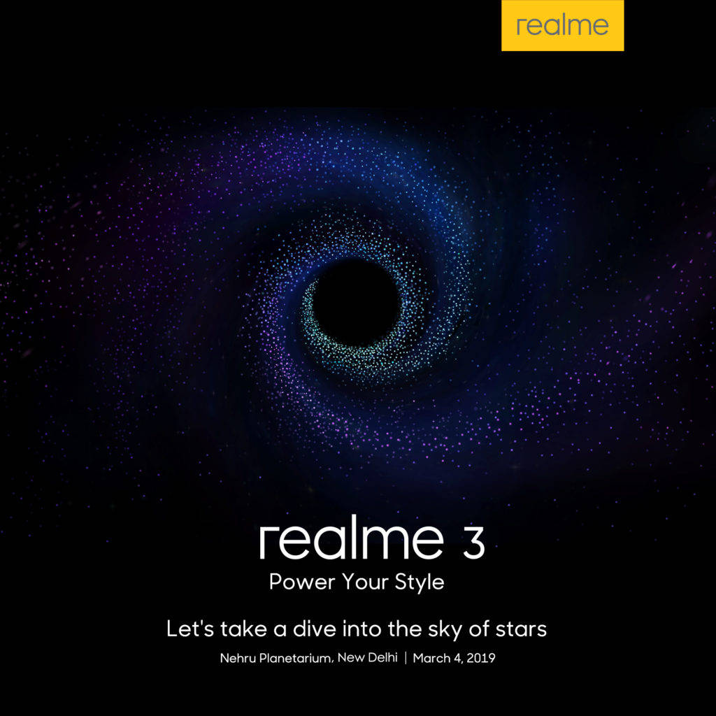 realme 3 to launch on 4 march in india feature specification price