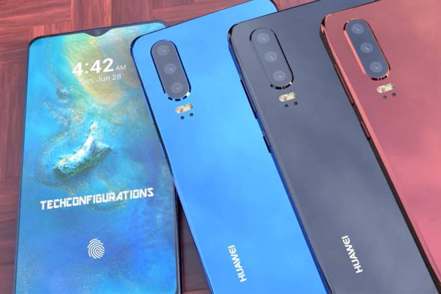 huawei-p30-concept-render-video-leaked-8gb-ram-kirin 980 triple-rear-camera-in-hindi