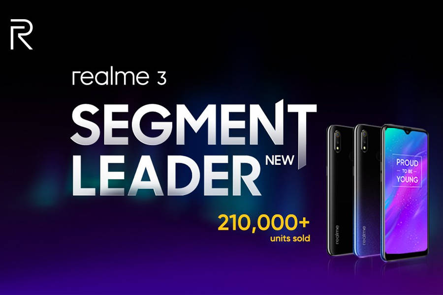 more than 210000 realme 3 sold in india flash sale next 19 march