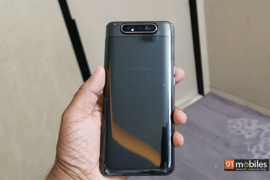 samsung galaxy a80 official with rotating slider camera 8gb ram snapdragon 730g specifications price