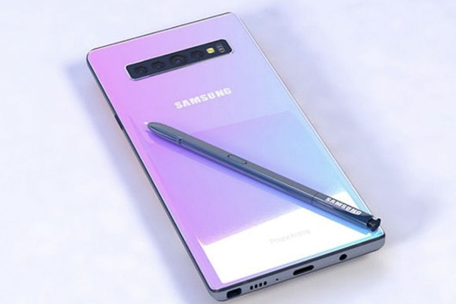 samsung Galaxy Note 10 4300mah battery specifications leaked buttonless design