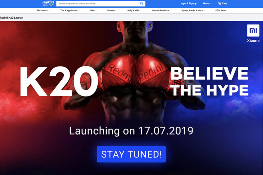 Xiaomi flipkart Redmi K20 Launch india 17 july