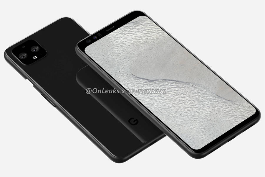 Google Pixel 4 XL square triple rear camera setup revealed