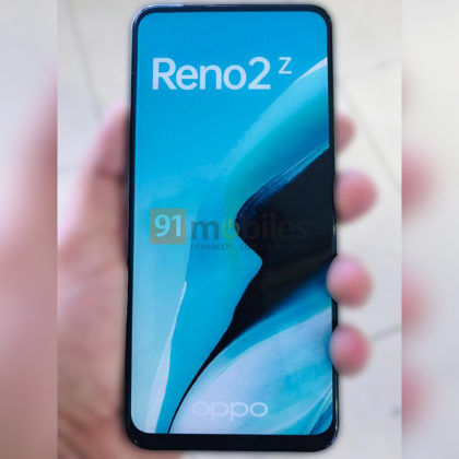 exclusive OPPO Reno 2Z real image design look leak camera specification details before launch india