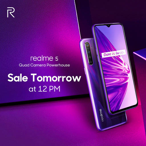 realme-5-sale-begins-august-27-2019