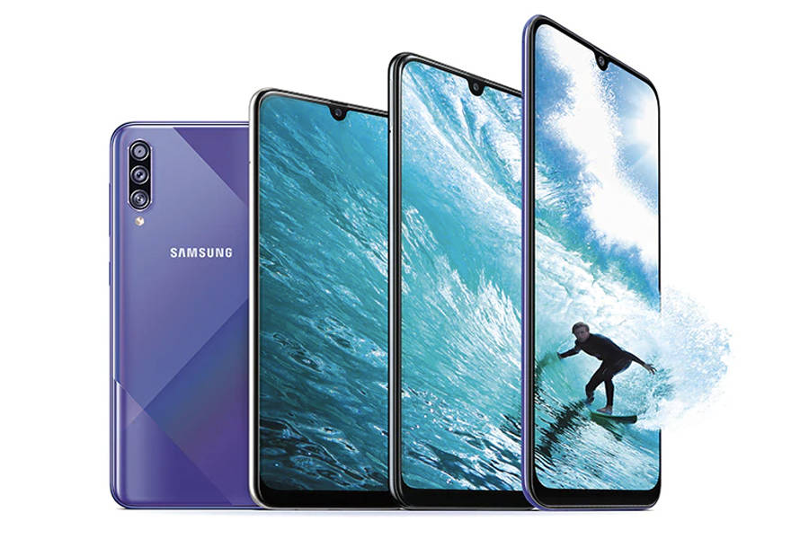 best 5 Samsung smartphones under rs 20000 galaxy a21s m31 m21 a50s a30s specs price sale non chinese in india