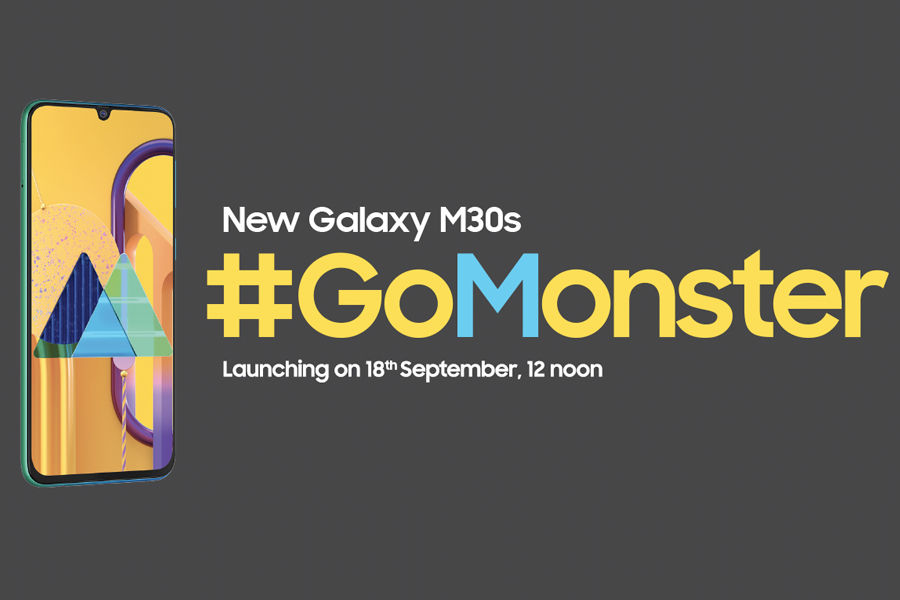 Samsung Galaxy M30s launching in india 18 september 6000mah battery triple rear camera