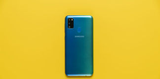 Samsung Galaxy M21 teaser poster leak design revealed 6000mah battery 16 march launch date