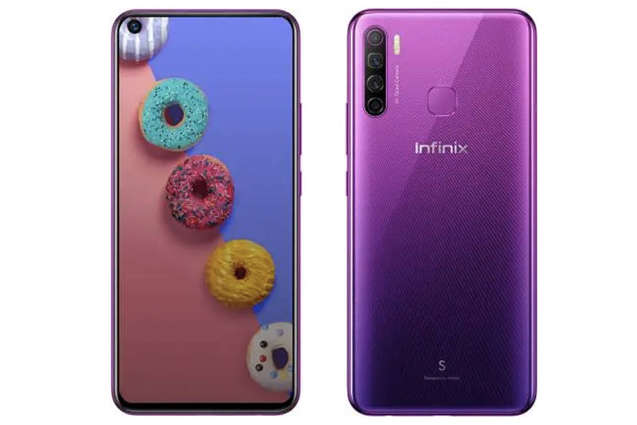 Infinix S5 launched in india price at rs 8999 cheapest punch hole display quad rear camera 4gb ram 4000mah battery