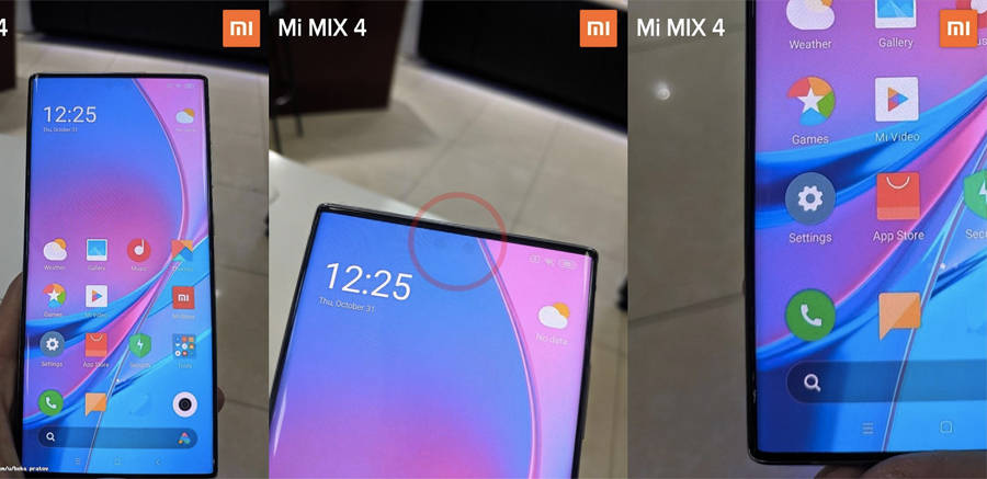 Xiaomi Mi MIX 4 dual under display selfie camera sensor image leak Wang Teng Thomas said fake