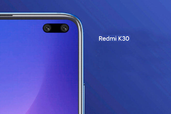 Xiaomi Redmi K30 dual punch hole display Lu Weibing SA NSA dual-mode 5G showcase official
