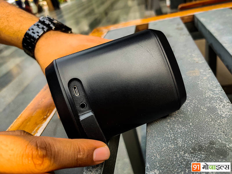 tagg sonic angle mini bluetooth speaker portable wireless review in hindi