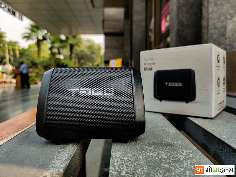 tagg sonic angle mini bluetooth speaker portable wireless review in hindi
