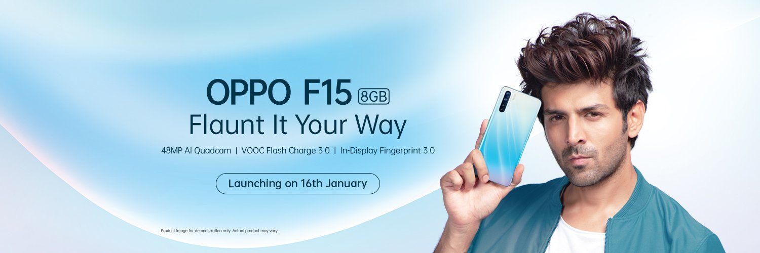 OPPO F15 8gb ram 48mp quad rear camera to launch in india 16 january specs price