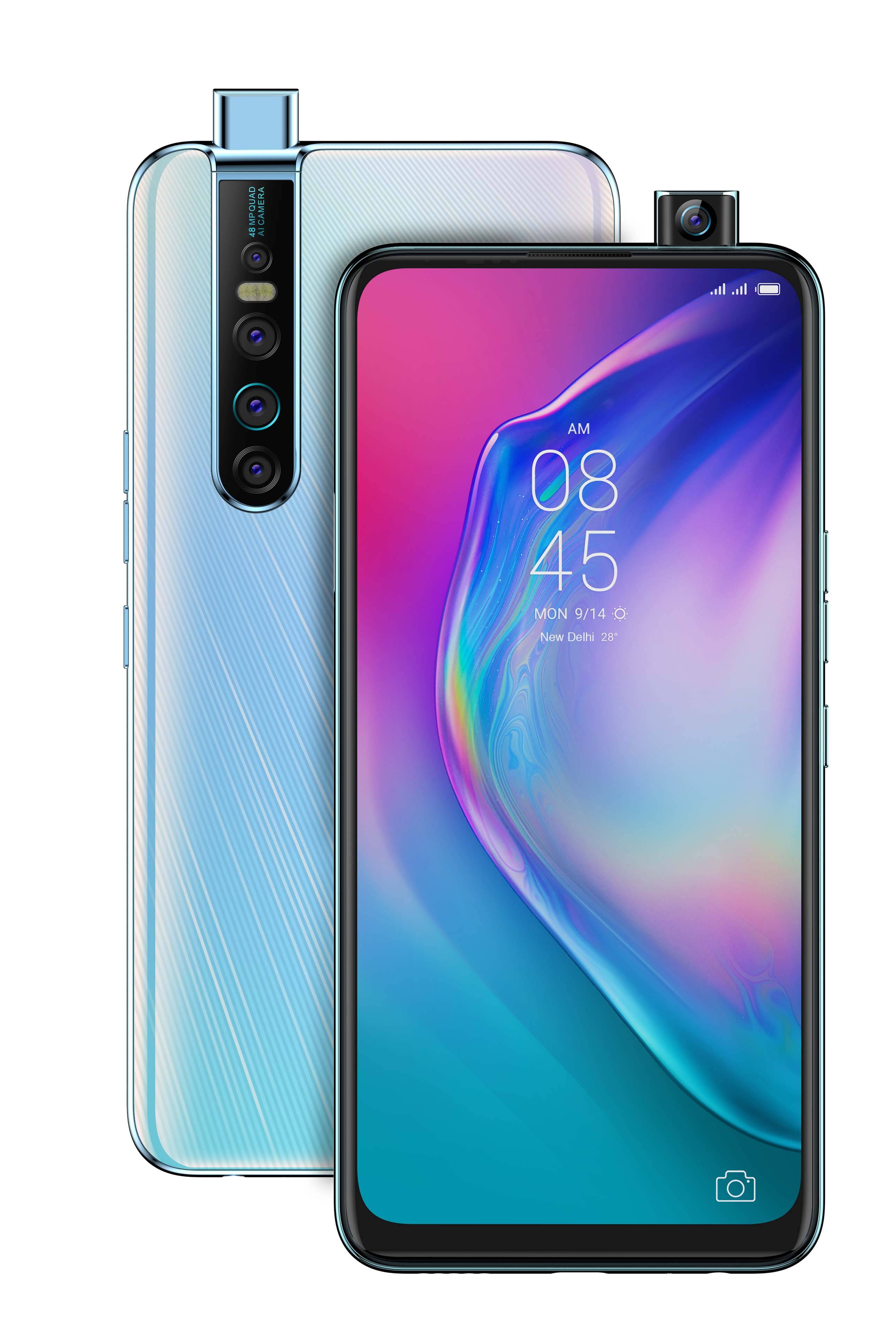 Tecno Camon 15 Pro launched india price specifications sale pop up selfie 5000mah battery 48mp quad camera