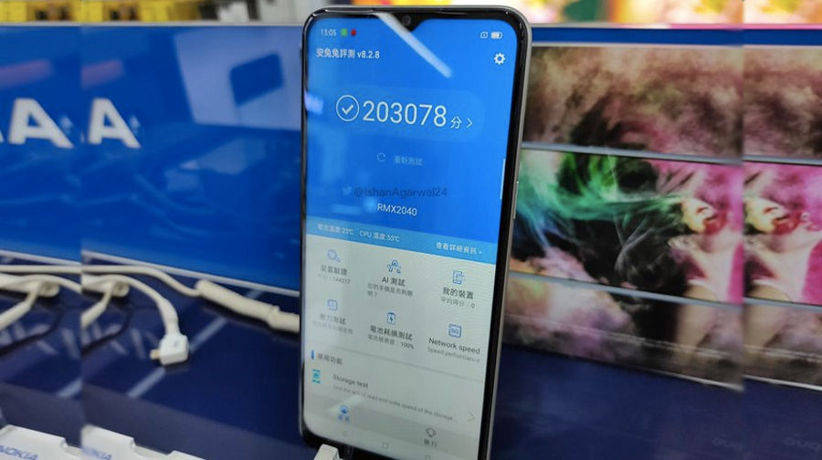 Realme Narzo 10 real photo leaked chipset price 5000mah battery specs
