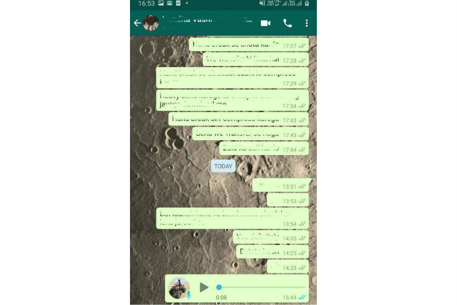 how to check whatsapp read message 