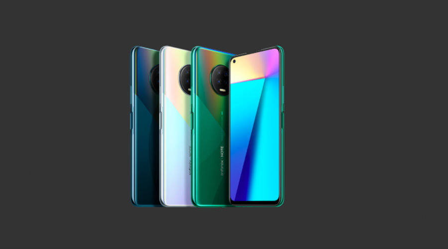 Infinix Note 7 मध्ये L-शेप क्वाड कॅमेरा सेटअप आहे.