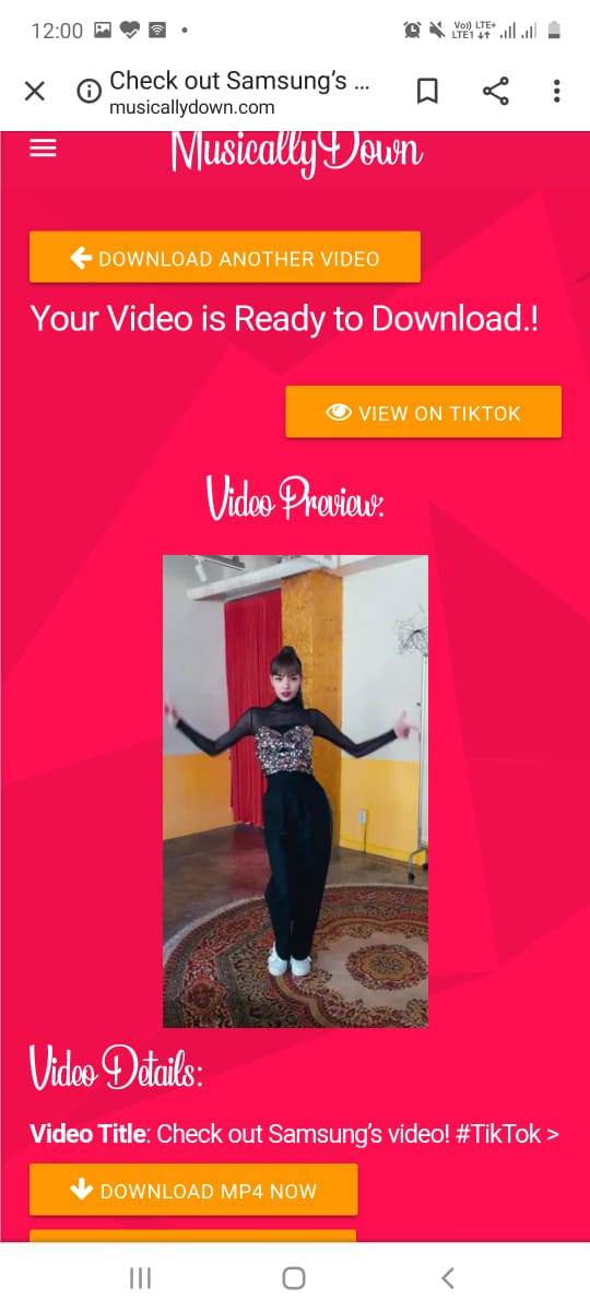 tiktok video download