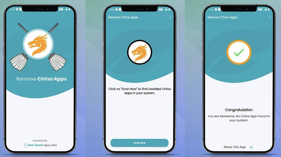 Remove China Apps delete chinese app from mobile phone 1 million indian download in two weeks use