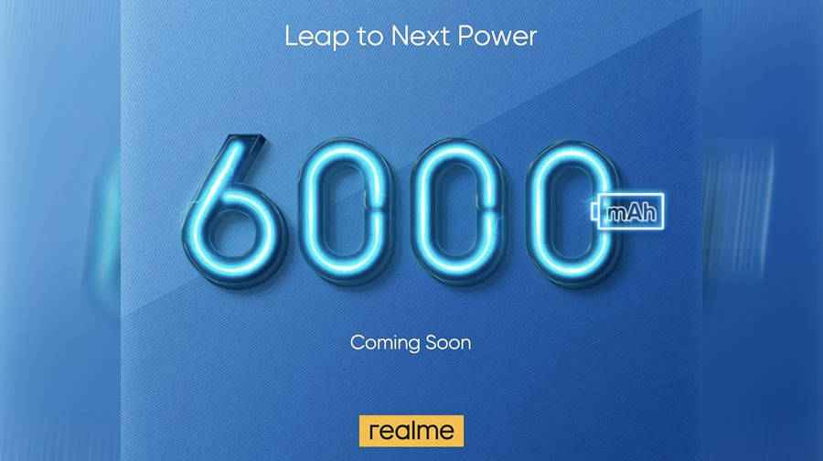 realme teases new upcoming phone with 6000mah battery launching soon