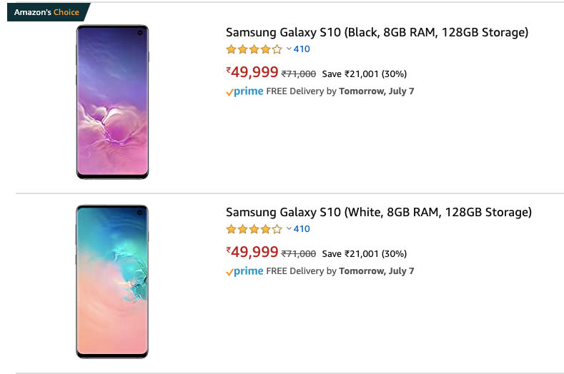 samsung-galaxy-s10-available-with-rs-21000-discount-in-india-amazon-sale-offer