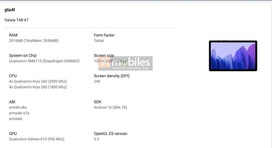 samsung-galaxy-tab-a7-2020-google-play-console