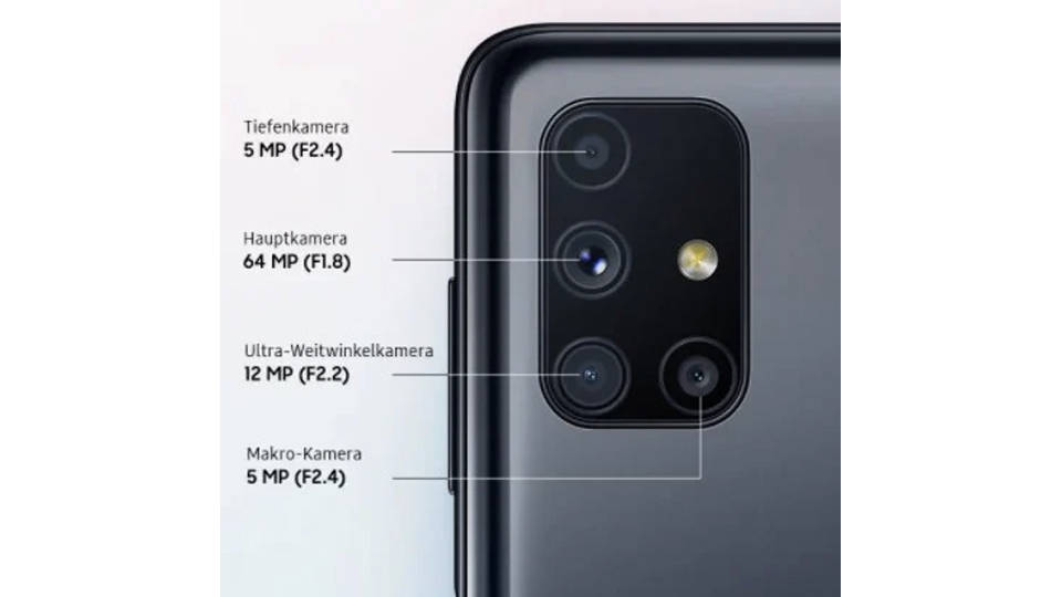 Samsung Galaxy M51 price specification 64p quad camera 7000mah battery