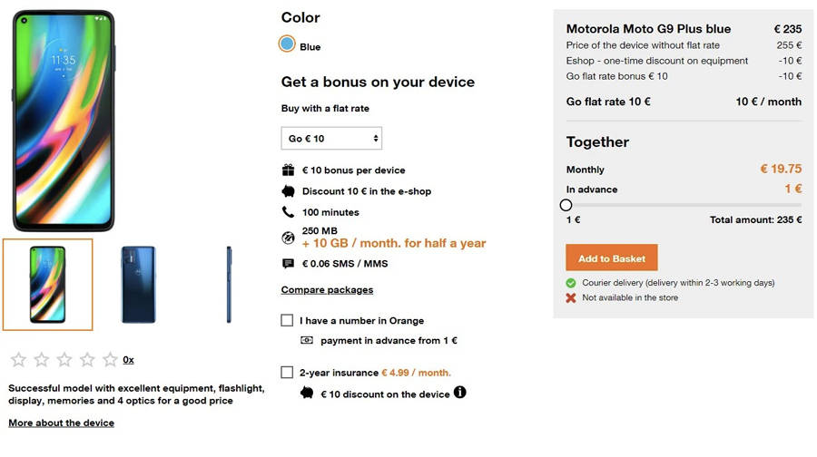 motorola moto g9 plus listed on website specs price revealed