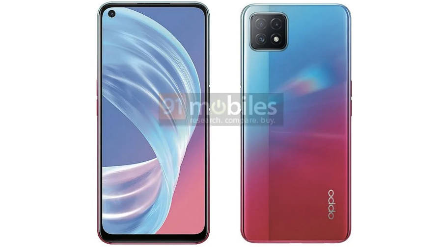 OPPO A73 5G design render specs leaked