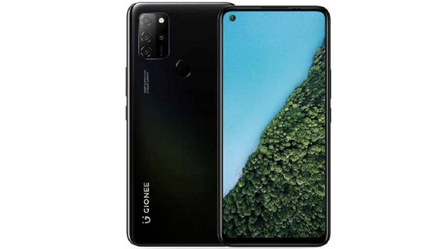 Gionee M12 launch with 5100 mah battery 48mp quad camera specs price sale