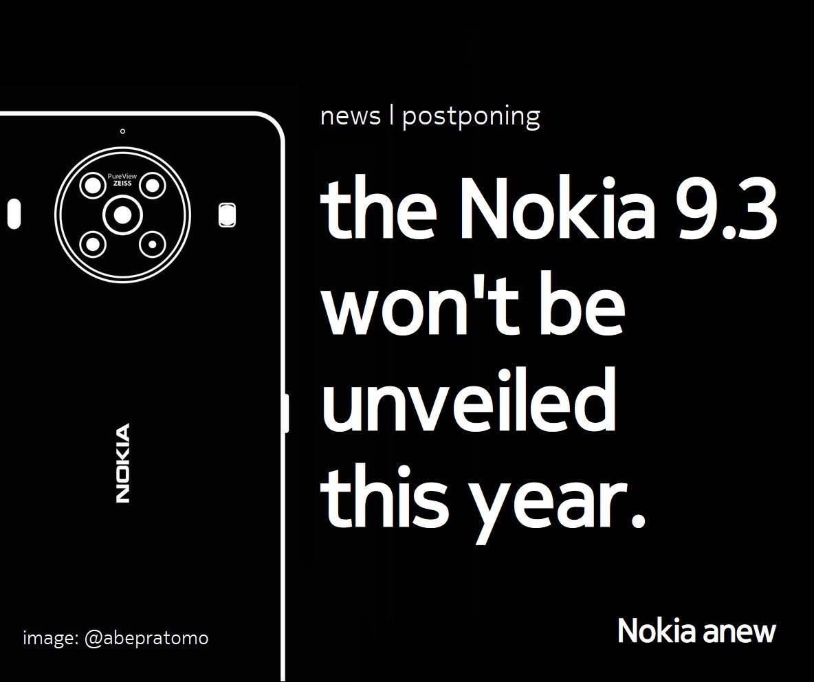 Nokia 9 3 PureView launch postponed to h1 2021