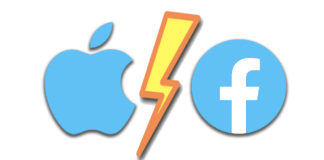 apple facebook page blue tick verification remove