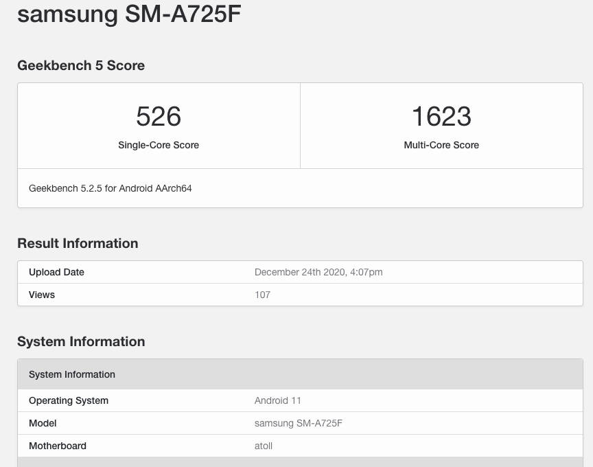 samsung-galaxy-a72-geekbench-listing