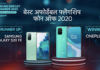 the indian gadget awards 2020 Best Affordable Flagship Phone winner OnePlus 8T runner up Samsung galaxy S20 FE